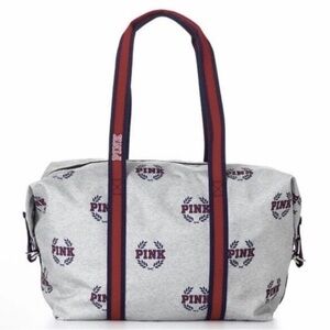 NWT Victorias Secret VS PINK Logo Duffle Bag weekender LIMITED EDITION